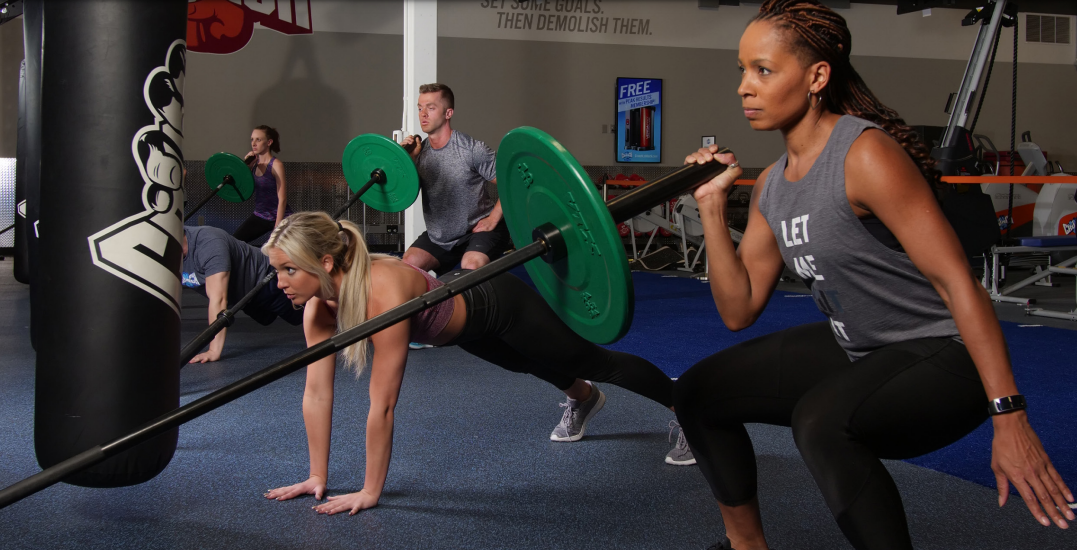 ultimate challenge class at crunch fitness