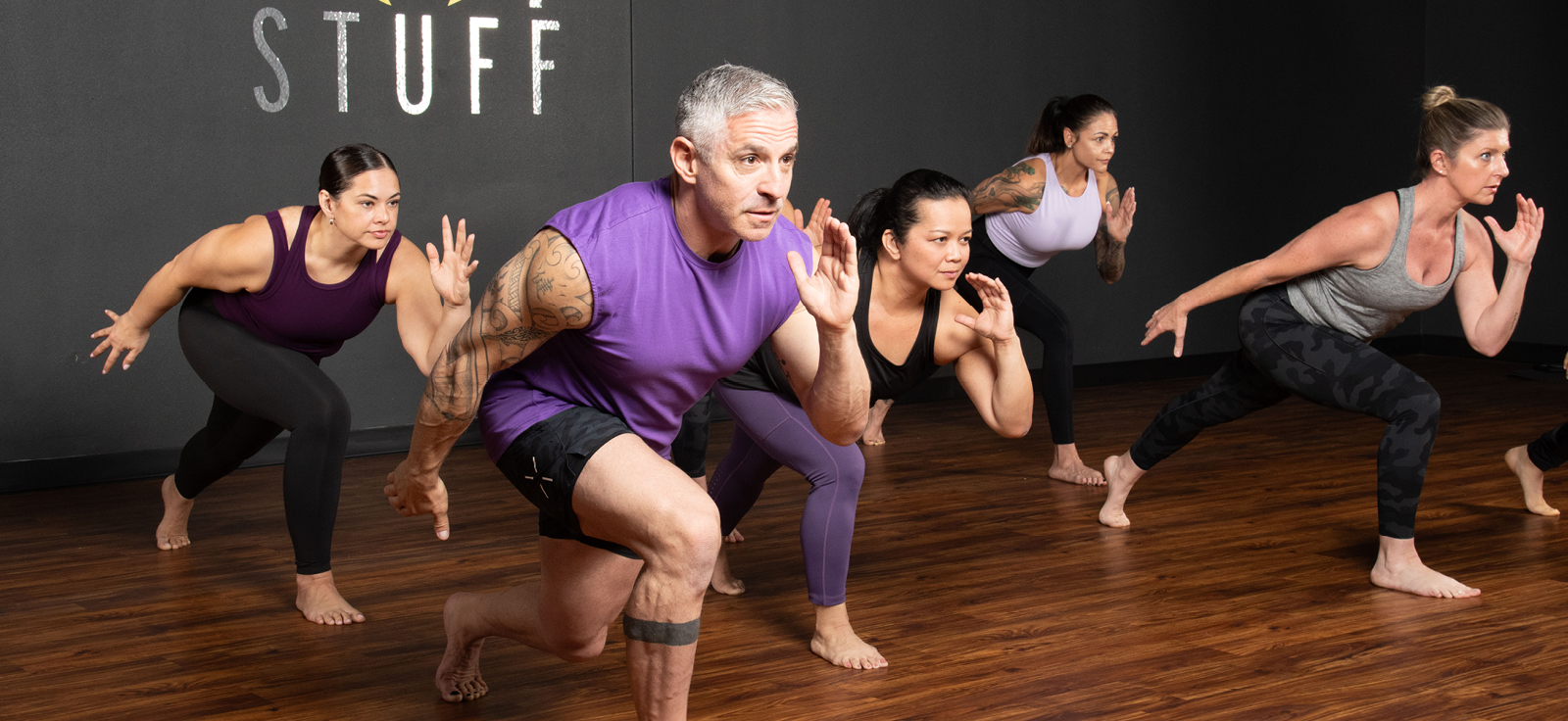 HIIT Group fitness class