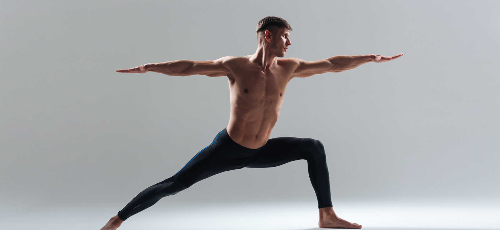 person holding a warrior pose