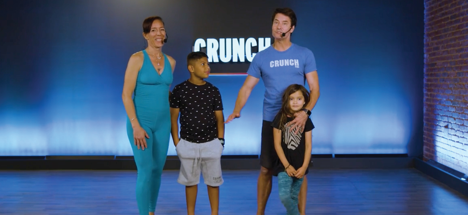 family friendly classes at crunch