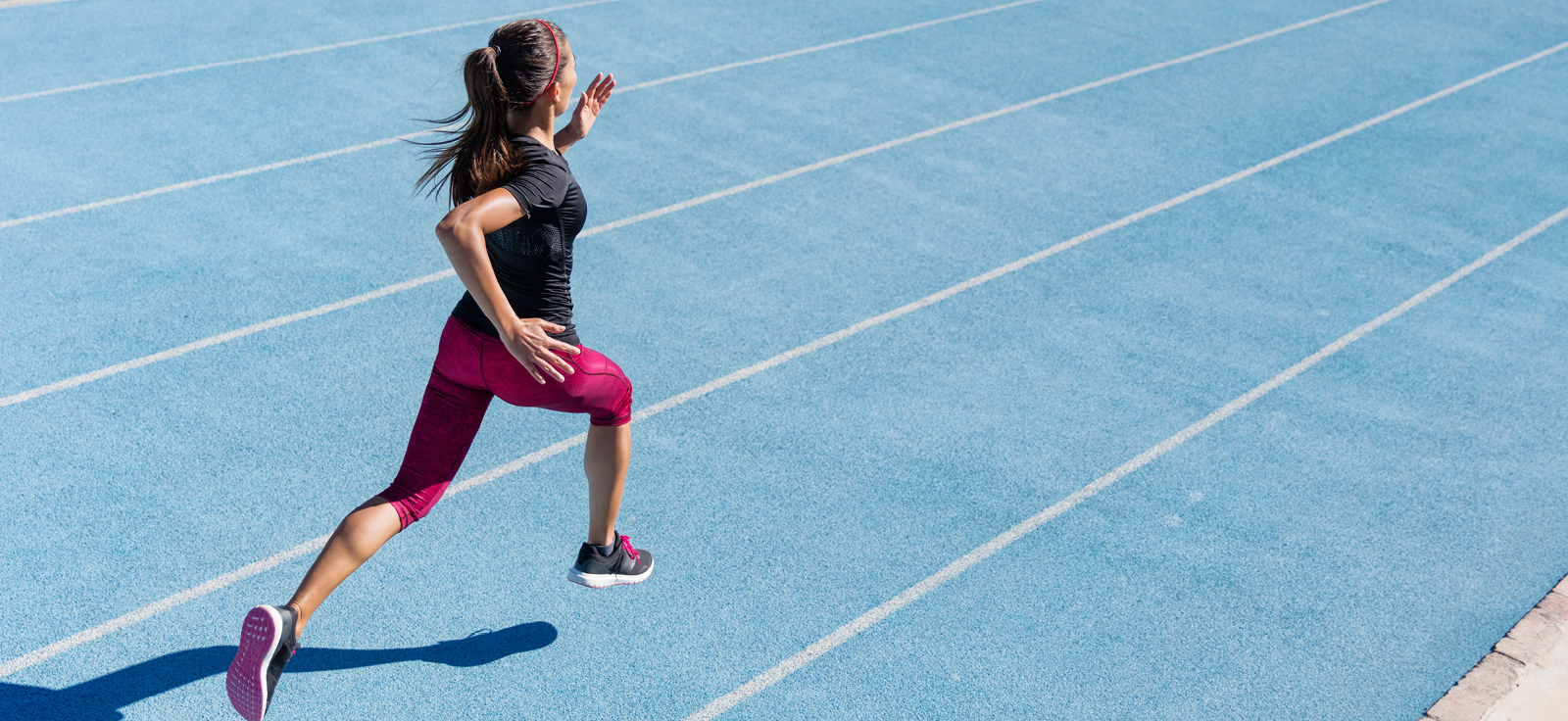 woman running